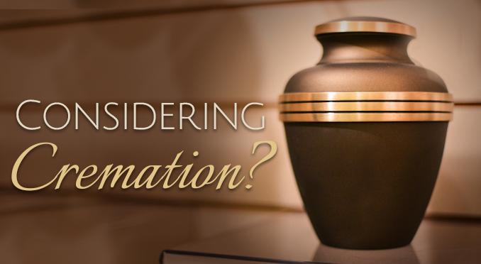 Cremation services graphic